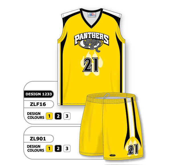 Athletic Knit Custom Sublimated Girls Sleeveless Lacrosse Uniform Set Design 1233 (ZLFS16-1233)